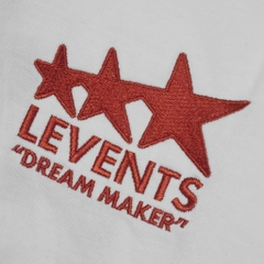 Áo Thun Levents Dream Maker Thêu Xù - Trắng