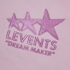 Áo Thun Levents Dream Maker Thêu Xù - Hồng