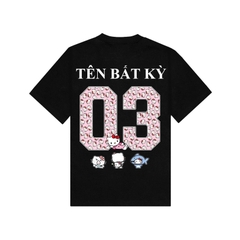 Áo Thun Hello Kitty In Theo Yêu Cầu