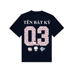 Áo Thun Hello Kitty In Theo Yêu Cầu