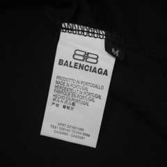 Áo Thun Balenciaga Thêu Da Mặt Sau