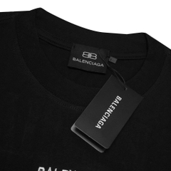 Áo Thun Balenciaga Thêu Da Mặt Sau
