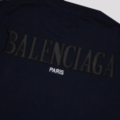 Áo Thun Balenciaga Thêu Da Mặt Sau