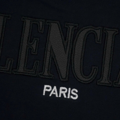 Áo Thun Balenciaga Thêu Da Mặt Sau