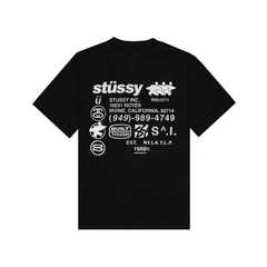Áo Thun Stussy DNA Pigment Logo Thêu