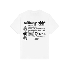 Áo Thun Stussy DNA Pigment Logo Thêu