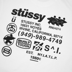 Áo Thun Stussy DNA Pigment Logo Thêu