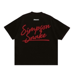 Áo thun Simpson snake thêu xù ( SẮP VỀ HÀNG )