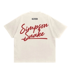 Áo thun Simpson snake thêu xù ( SẮP VỀ HÀNG )