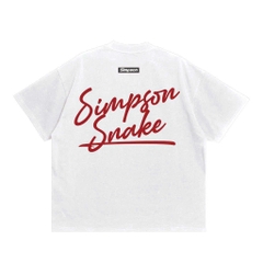 Áo thun Simpson snake thêu xù ( SẮP VỀ HÀNG )