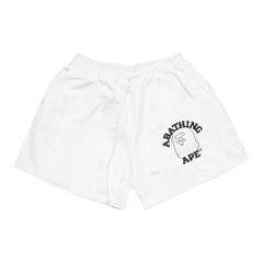 Quần Short Kaki Thêu Bape
