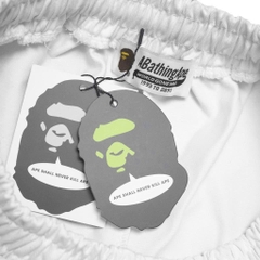 Quần Short Kaki Thêu Bape