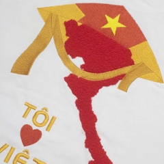 Áo Thun Thêu Bản Đồ Việt Nam