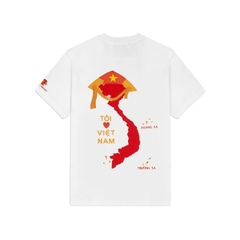 Áo Thun Thêu Bản Đồ Việt Nam