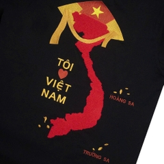 Áo Thun Thêu Bản Đồ Việt Nam