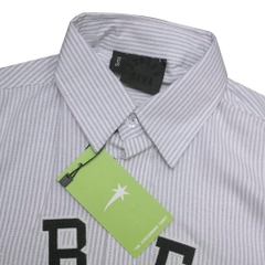 Sơ Mi Stressmama Kẻ Sọc Thêu Tay Dài