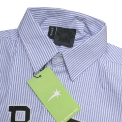 Sơ Mi Stressmama Kẻ Sọc Thêu Tay Dài