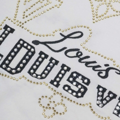 Áo Thun Louis Vuitton Họa Tiết Đính Đá