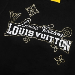 Áo Thun Louis Vuitton Họa Tiết Đính Đá