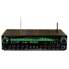 Amply SR-8800 Starklok – Âm Thanh Chuyên Nghiệp, Hát Karaoke & Nghe Nhạc, Công Suất Khủng, Đèn LED