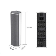 Loa cột treo tường SAST HQ-260 HQ-280, loa hộp treo tường, loa gắn tường ngoài trời công suất lớn 80W, chất âm hay