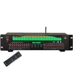Lọc xì Starklok EQ-8100 chỉnh âm 20 cần – hỗ trợ Bluetooth, USB, điều khiển từ xa tiện lợi