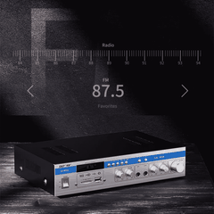 Amply SAST SA-9010 150W, Hỗ Trợ Bluetooth/ USB/ Thẻ SD/ AUX, Amply Chia 2 Vùng Âm Thanh, Hỗ Trợ Đài FM