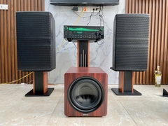 Amply Karaoke Starklok AV-8000SW, Amply Gia Đình Bluetooth 5.3, Hỗ Trợ 2 Cổng Sub