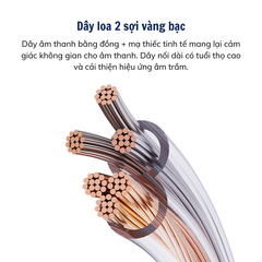 Dây Loa Chất Lượng Cao, Dây Cáp Âm Thanh Bằng Đồng không oxy