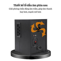 Bộ Loa Vi Tính Bluetooth ERITELL  60W 2.0