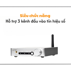 Bộ giải mã Bluetooth DAC-có cáp quang đồng trục USB máy tính-điện thoại di động tiện lợi-BH 12 tháng