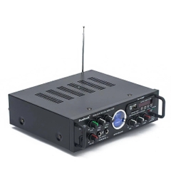 Amply mini Gunssi bluetooth 339BT/12V âm thanh sắc nét-khuyếch đại chất lượng cao-karaoke gia đình