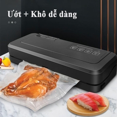 Máy Hút Chân Không Thực Phẩm GUNSSI P290[TẶNG TÚI]-máy hút chân không không kén túi-hút được cả nước và bột