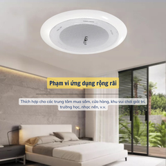 Bộ 2 Loa Trần SAST 6.5 inch Và Amply Công Suất 120w