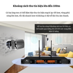 Bộ micro kèm đầu thu không dây Gunssi TS-8500-tính năng linh hoạt-hiệu suất ổn định-chất lượng cao