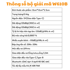Bộ giải mã Bluetooth DAC-có cáp quang đồng trục USB máy tính-điện thoại di động tiện lợi-BH 12 tháng
