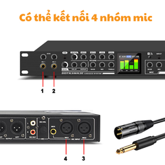 Đẩy liền vang LX9-bộ khuyếch đại kỹ thuật số với vang kép và hiệu ứng sân khấu tại nhà chuyên nghiệp