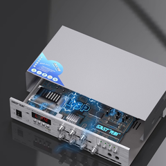 Amply SAST SA-9016 chính hãng – Chất âm rõ, điều chỉnh linh hoạt, kết nối đa thiết bị- BH 12 tháng