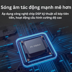 Vang Cơ Karaoke NEX FX-50 Plus – Chống Hú, Hát Hay Như Studio – Bảo Hành Chính Hãng Gunssi