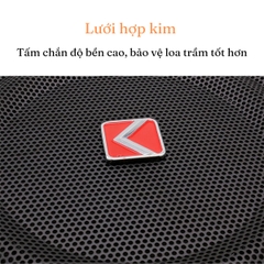 Loa sub ô tô Gunssi-công suất lớn-loa siêu trầm gầm ghế ô tô 8 inch-bảo hành 12 tháng