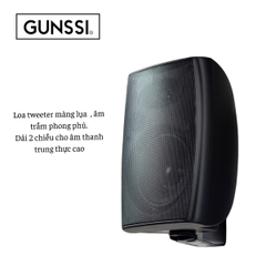 Loa treo tường GUNSSI HY-313-công suất 40W-thích hợp treo phòng khách-văn phòng-bảo hành 12 tháng