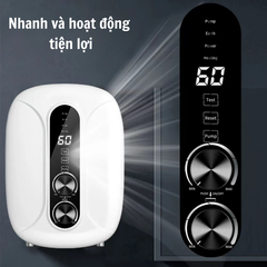 Máy nước nóng trực tiếp Gunssi DSK-55-thiết kế nhỏ gọn-dễ dàng lắp đặt nhiều vị trí trong nhà,căn hộ