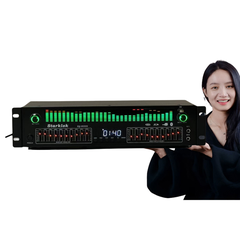 Lọc xì EQ-9000S Starklok – Tăng cường âm thanh, Hiển thị LED đẹp, Có USB, Điều khiển từ xa