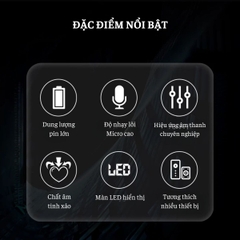 BỘ MICRO KHÔNG DÂY GUNSSI TTD-M12- mic chuyên nghiệp dành cho karaoke-chống hú tốt-bảo hành 12 tháng