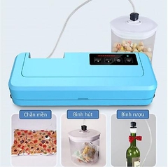 Máy Hút Chân Không Thực Phẩm GUNSSI P290[TẶNG TÚI]-máy hút chân không không kén túi-hút được cả nước và bột