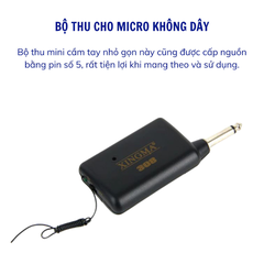 Micro Karaoke AK-308 Kép Có Dây/Không Dây – Cắm Amply, Loa Bluetooth, Bắt Sóng Ổn Định