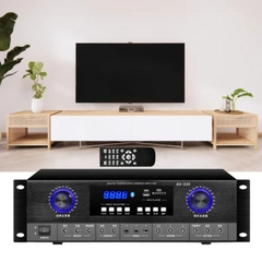 Amply đẩy liền vang Gunssi AV-330 có công suất lớn-chống hú tốt và kết nối nhiều cổng quang đầu vào