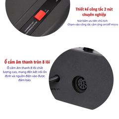 Mic Cổ Ngỗng IR2200 – Âm Thanh Rõ Nét, Chống Hú Tốt, Dùng Cho Hội Nghị – Phát Biểu