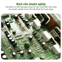 Amply Sunbuck 6080BT Bluetooth 5.0 – Công Suất Lớn, Hỗ Trợ USB/SD/Optical, Âm Thanh Mạnh Mẽ Cho Gia Đình & Karaoke