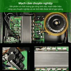 Amply Sunbuck AV-7000BT Chính Hãng 2600W, 4 Kênh, Bluetooth 5.4, DSP Thông Minh